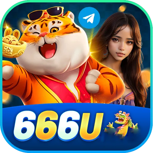 Imagem promovendo o canal oficial da 666u no Telegram